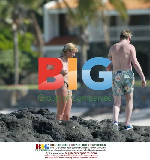 Vic Reeves and Nancy Sorrell on Honeymoon