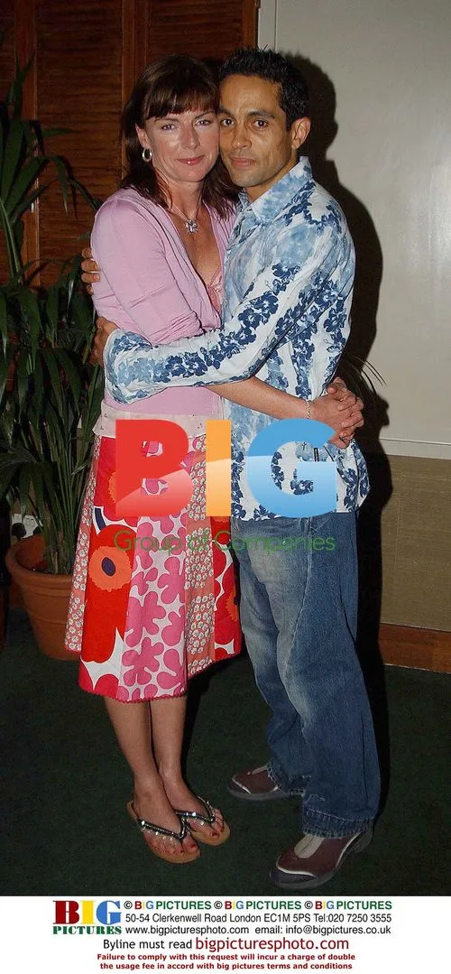 Doon Mackichan and Husband Tony at Myclapham Awards 2003