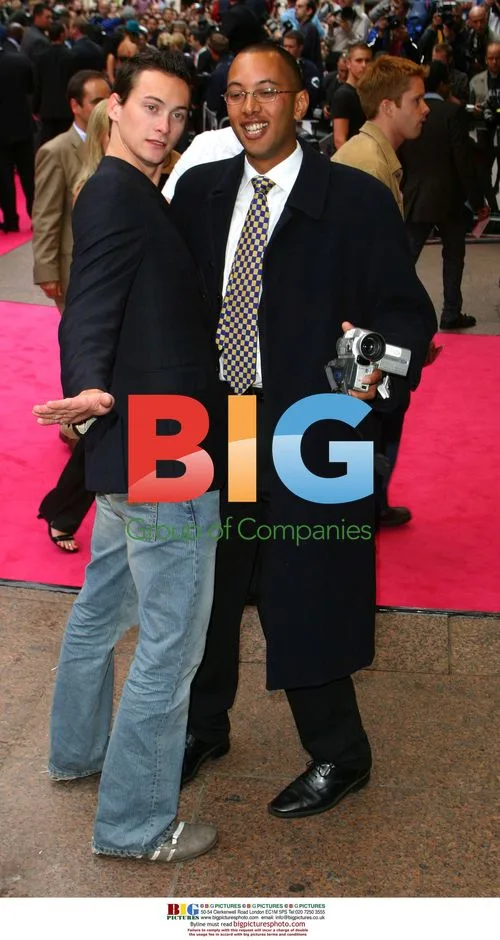 Federico and Jon from Big Brother at 'Charlie's Angels' Premiere
