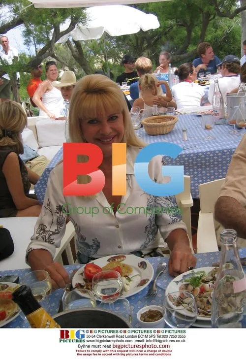 Ivana Trump Lunching at Club 55