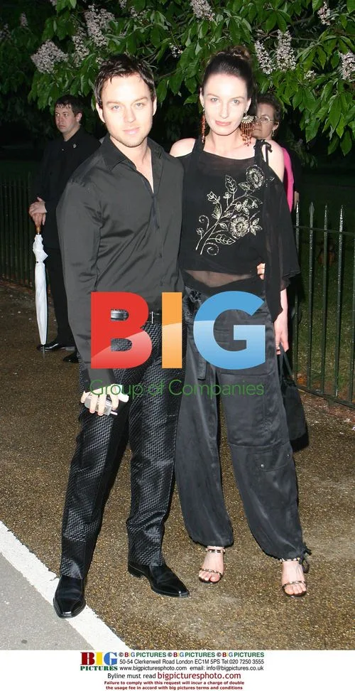 Darren Hayes and partner at Serpentine Party