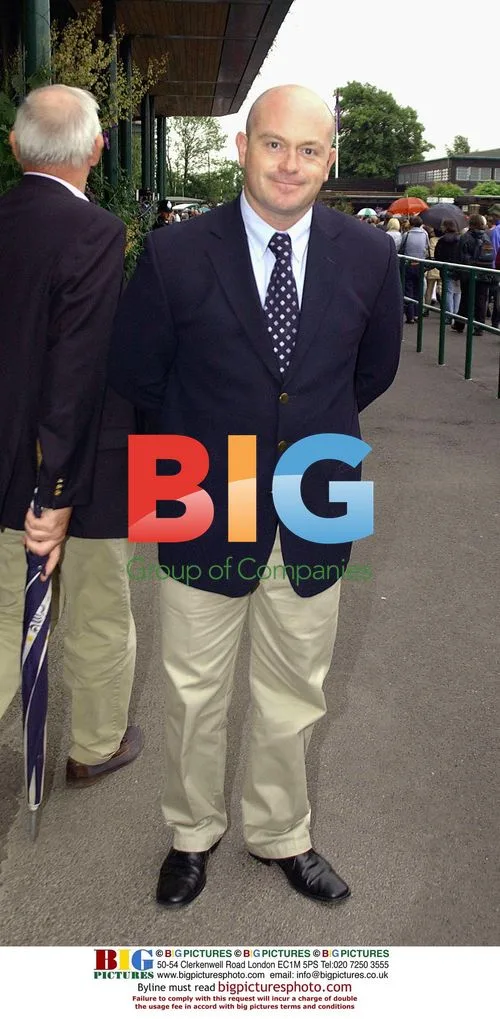 Ross Kemp at Wimbledon