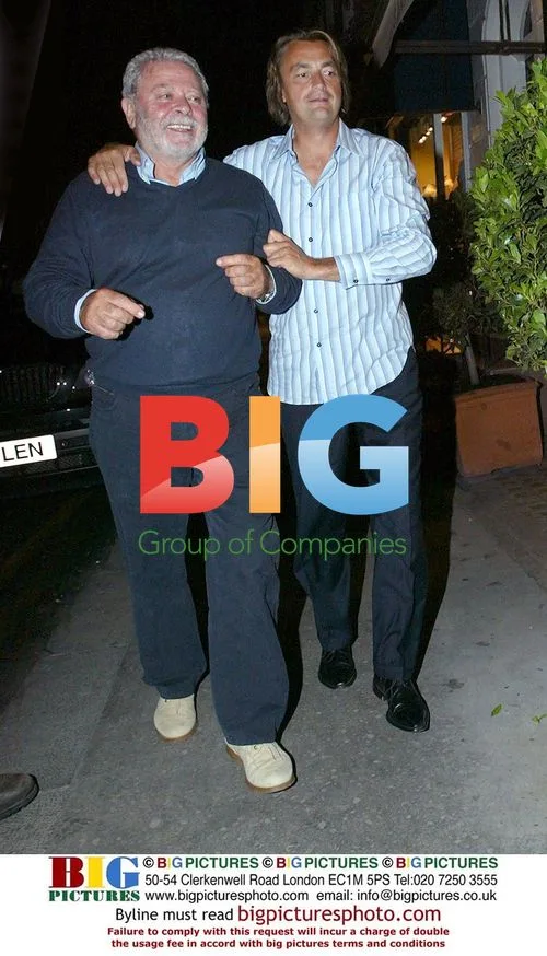 Henri Leconte and Lorenzo Berni at San Lorenzo Restaurant