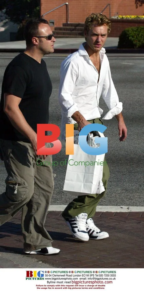 Jude Law shopping in LA