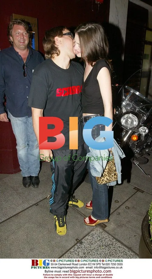 Brendan from Wheatus and GF at 'Party in The Park' after party