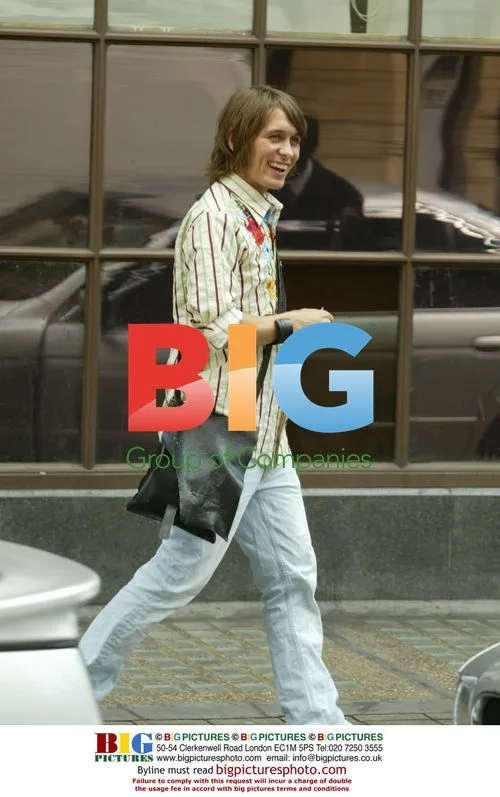 Singer Mark Owen at Radio One Studios