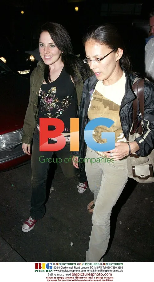 Mel C and friend at 'Party in The Park' after party