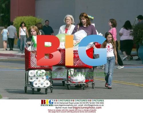 Kirstie Alley Grocery Shopping