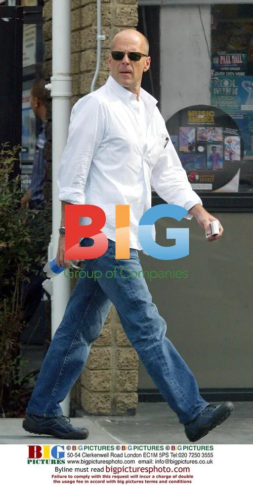Dwayne Johnson on Set of New Action Film