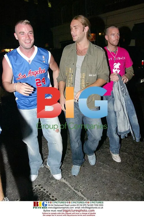 Calum Best with Adee and Fran at Funky Buddha