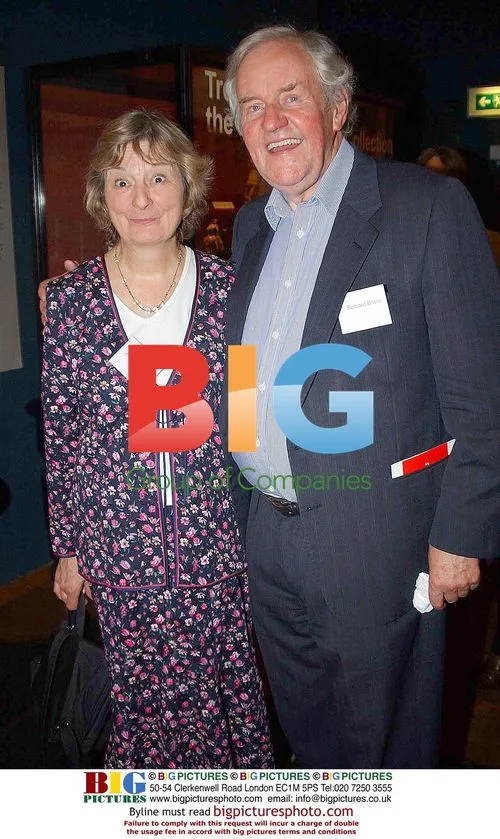 Richard Briers and wife at Redgraves exhibit
