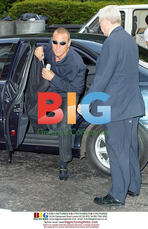 Vinnie Jones at clothing launch