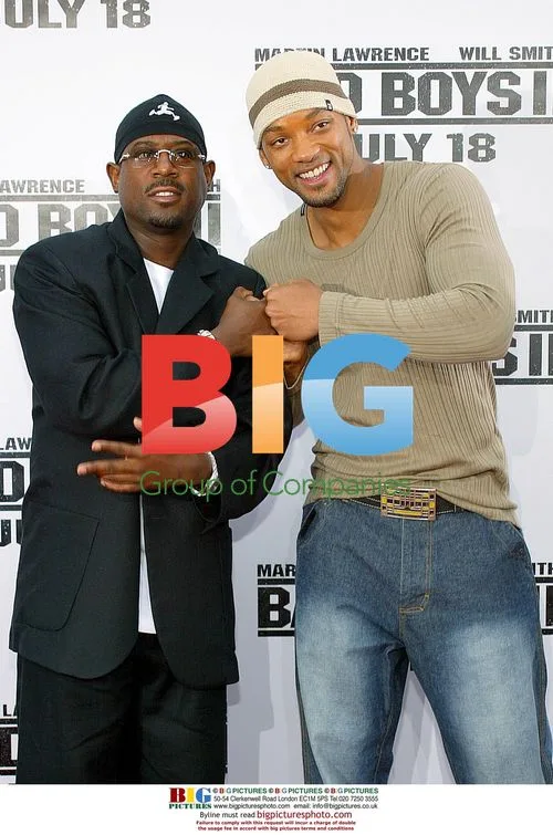 Martin Lawrence and Will Smith at 'Bad Boys II' Premiere