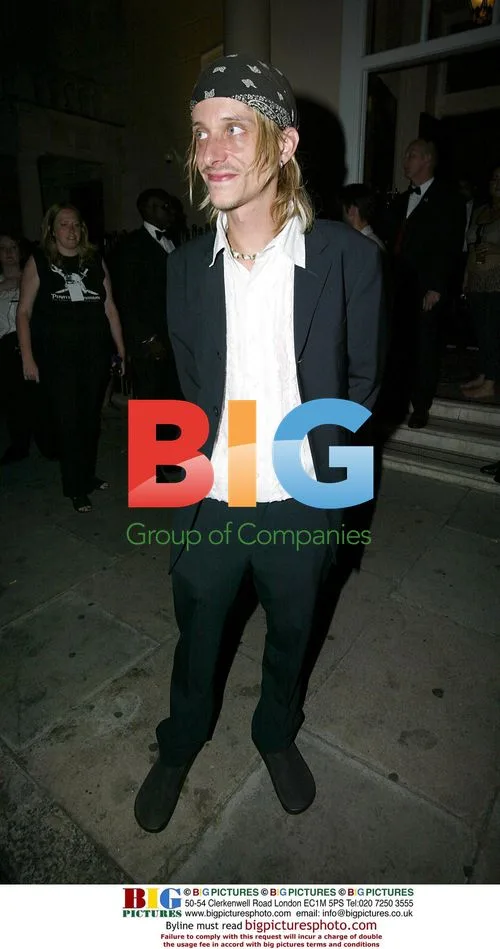 Mackenzie Crook leaving 'Pirates' party in London