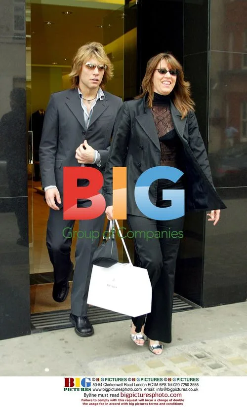 Jon Bon Jovi Shopping in London