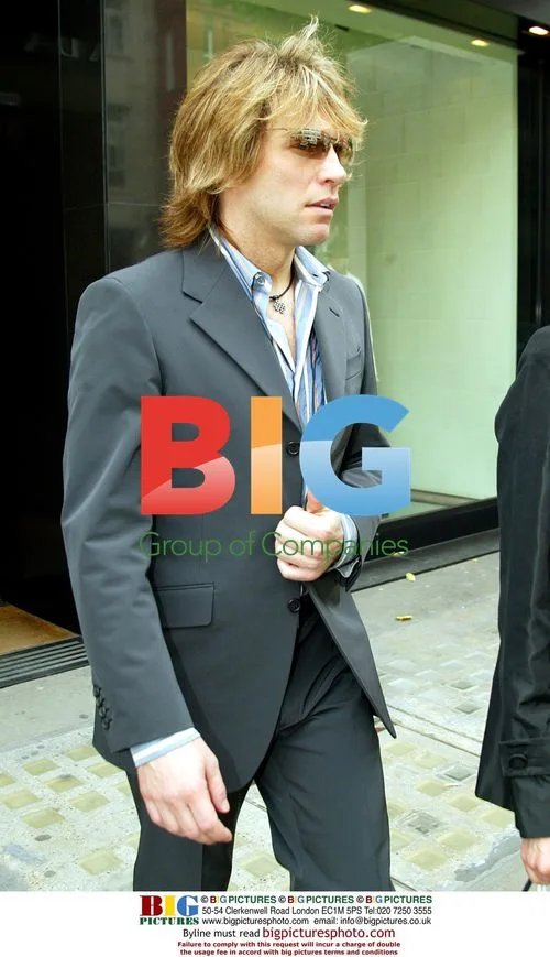 Jon Bon Jovi Shopping in London
