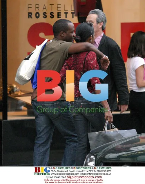 Brian Lara Shopping on Bond Street