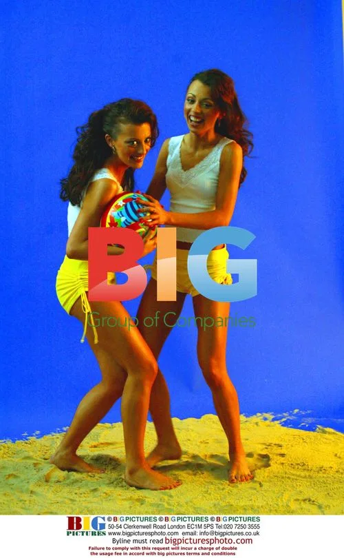The Cheeky Girls Prepare for Photo Shoot