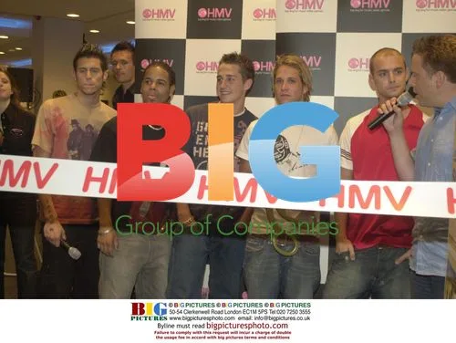 Triple 8 at HMV Store Opening in London