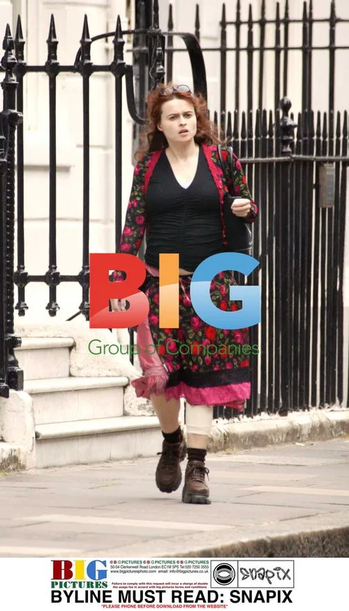 Helena Bonham Carter Attends Doctor Appointment