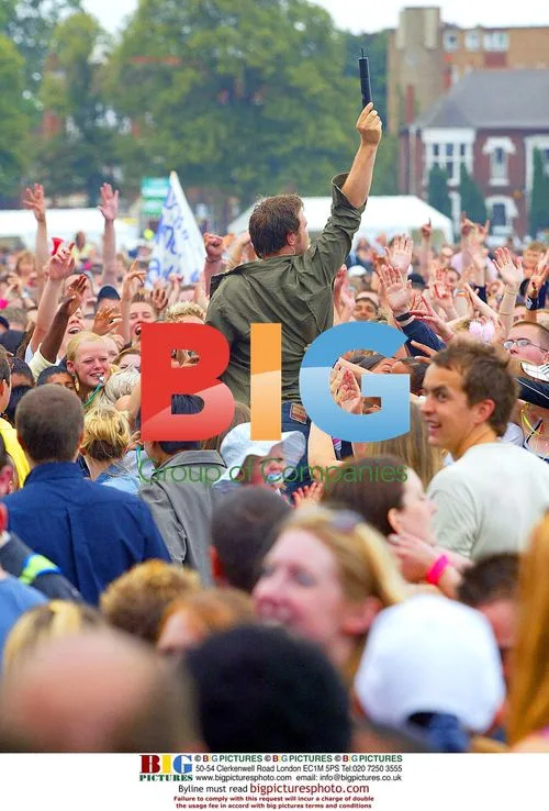 Daniel Bedingfield at One Big Sunday gig