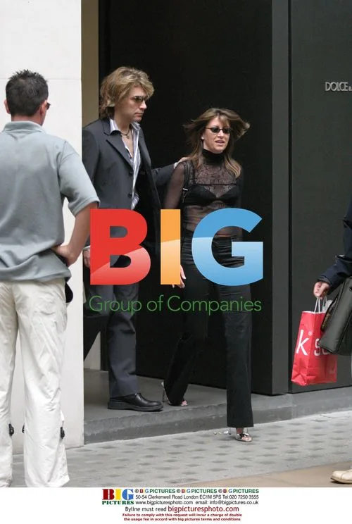 Jon Bon Jovi Shopping with Wife in London
