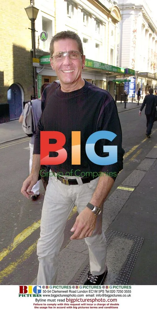 TV presenter Dale Winton outside Ivy restaurant