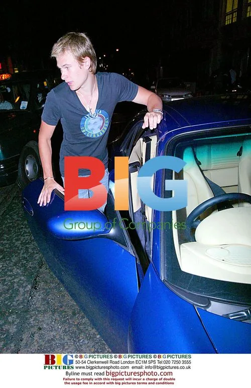 Lee Ryan from Blue leaving Funky Buddha