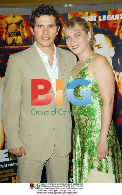 John Leguizamo & Justine Maurer at 'Undefeated' Premiere