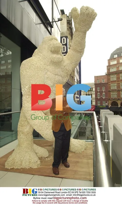 King Kong Popcorn Sculpture Unveiling