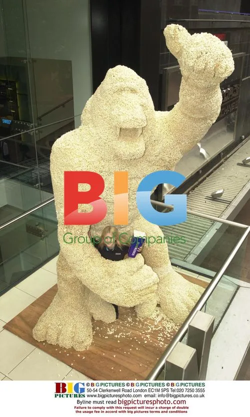 King Kong Popcorn Statue Unveiled