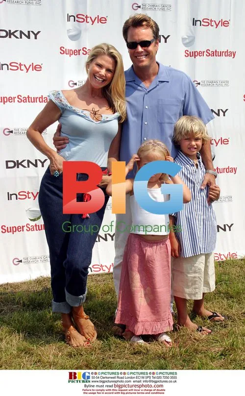Christie Brinkley and family at Super Saturday