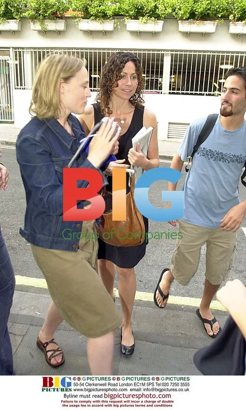 Minnie Driver Arriving at London Theatre