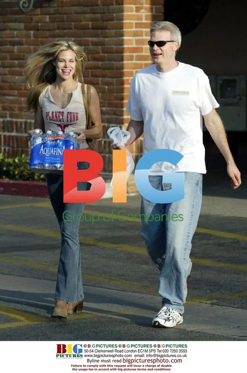 Steve Bing Shops With Mystery Blonde
