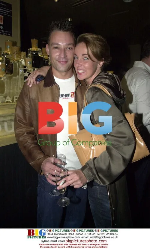 TV Presenter Toby Anstis with Erika North