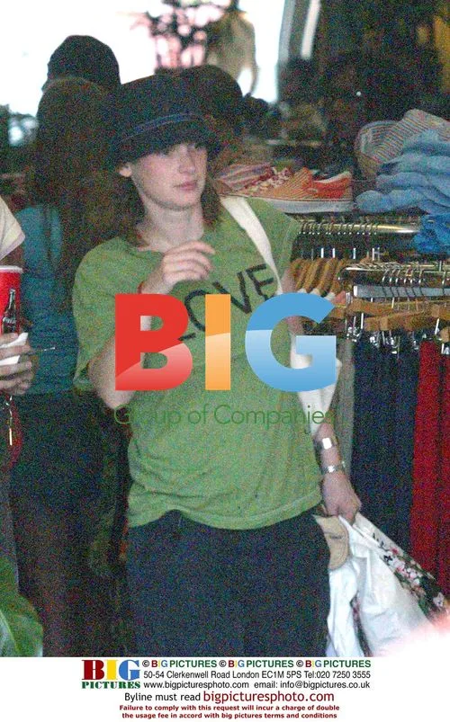 Winona Ryder goes shopping in Santa Monica
