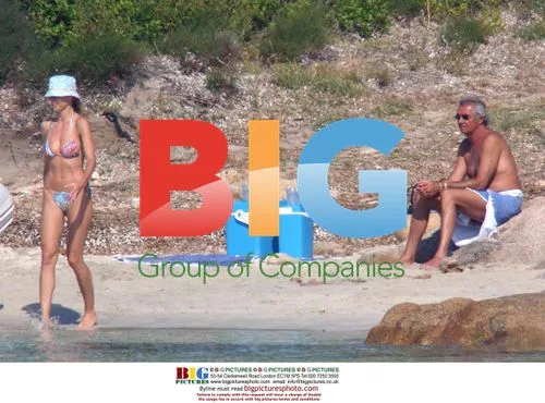 Heidi Klum and Flavio Briatore in Sardinia