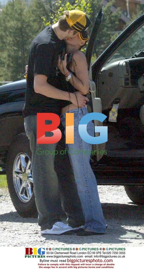 Demi Moore and Ashton Kutcher in Sun Valley