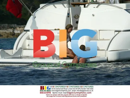 Actresses Terri Dwyer and Kerrie Taylor on Yacht