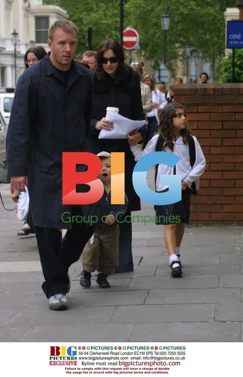 Madonna, Guy Ritchie and son Rocco at school drop-off