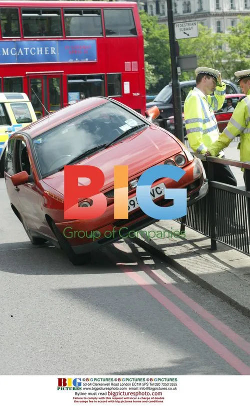 Woman Crashes Car in Bizarre Parking