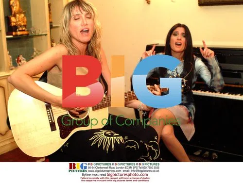 Francesca and Bianka De Fazi in Home with Instruments