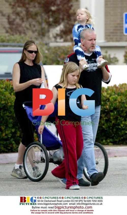 James Cameron Family Day in Malibu