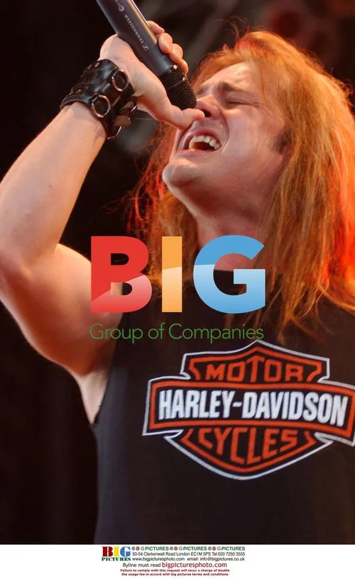 Johnny Solinger of Skid Row at Post Gazette Pavilion