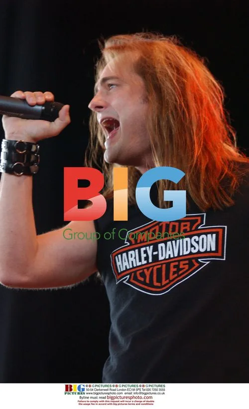 Singer JOHNNY SOLINGER of Skid Row
