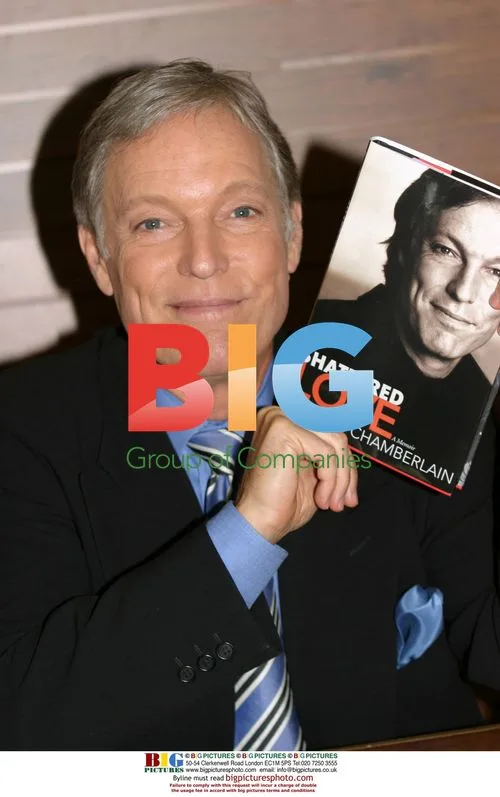 Richard Chamberlain at book signing