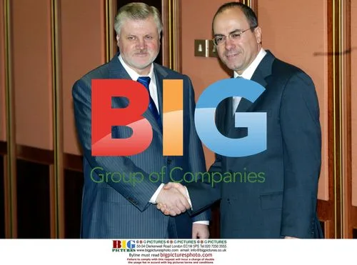 Silvan Shalom and Sergey Mironov Meet in Moscow