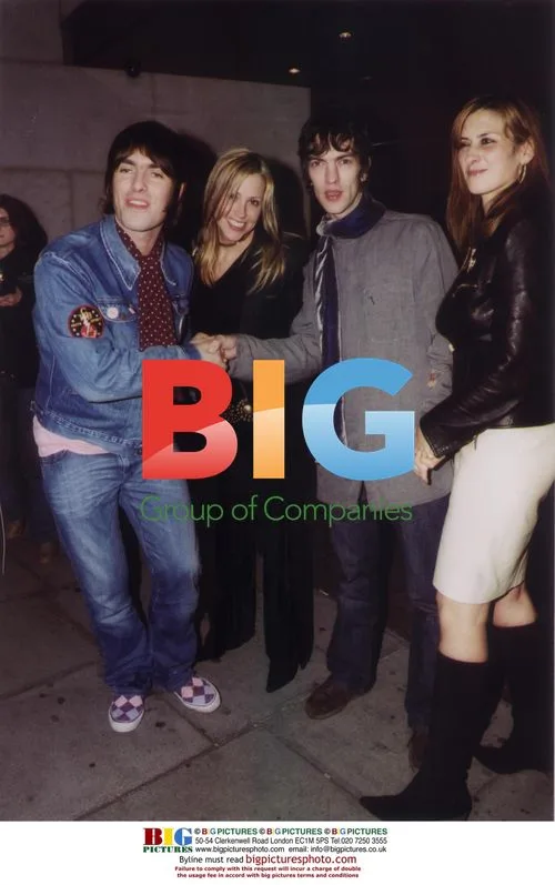 Liam Gallagher and Nicole Appleton out with Richard Ashcroft