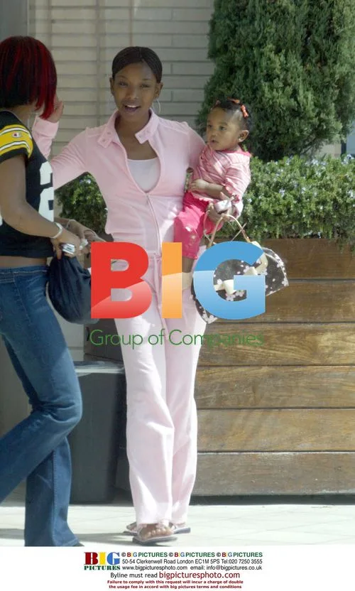 Brandy and Kelly Rowland go shopping in Beverly Hills