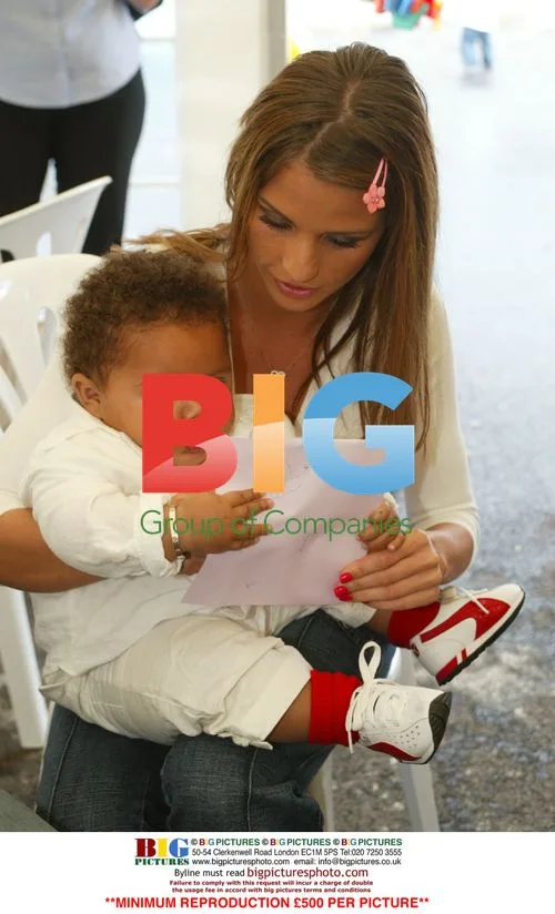 Jordan and Son Harvey Celebrate 1st Birthday